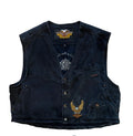 Black Harley Davidson Vest — XXXL