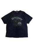 Black Harley-Davidson T-Shirt Four Leaf Clover — L