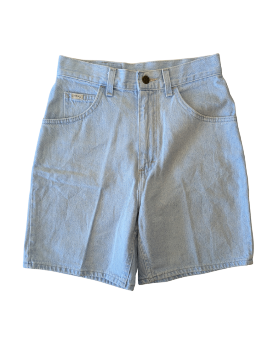 Light Wash Rider Shorts - 8 Med (28"W)