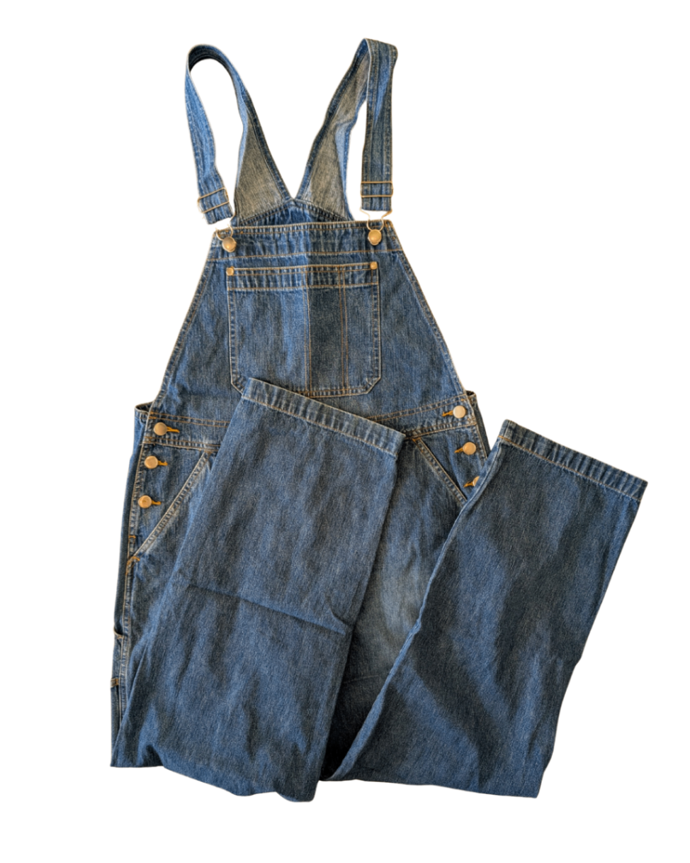 Cherokee Handstamped Overalls - M