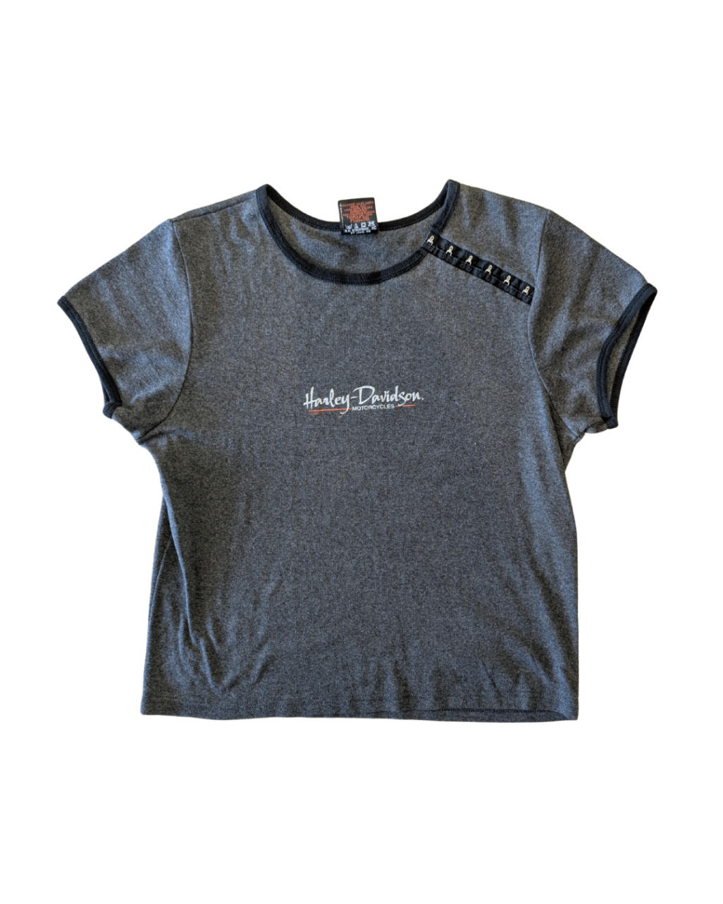 '02 Black and Gray Harley Tee - 2X