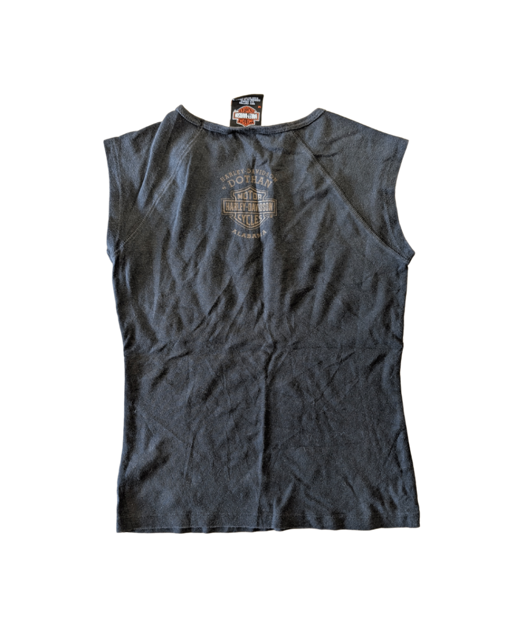'03 Black Bike Harley Baby Tee - M