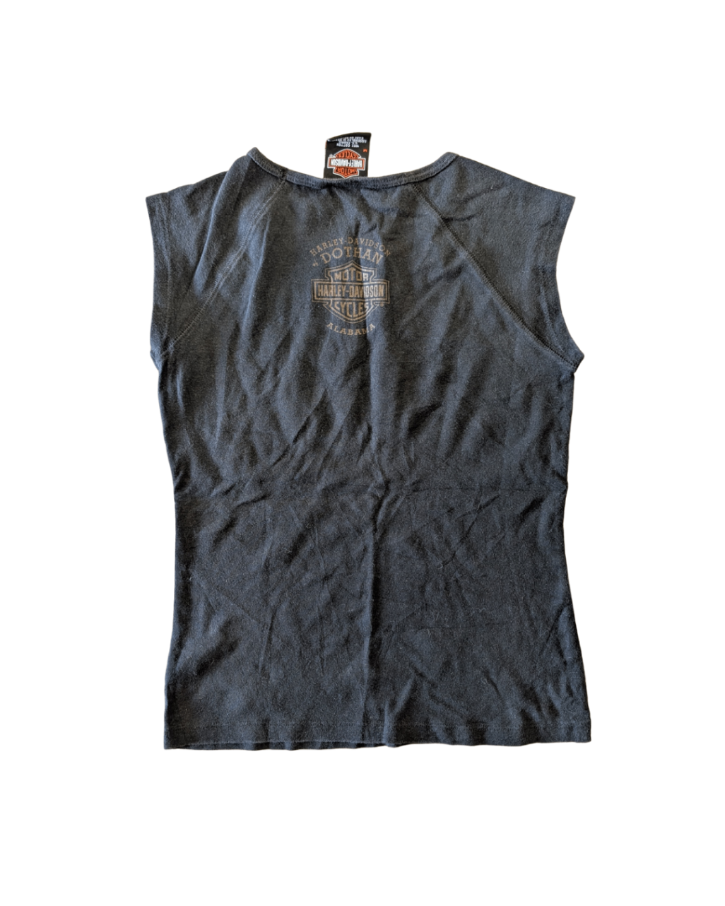 '03 Black Bike Harley Baby Tee - M