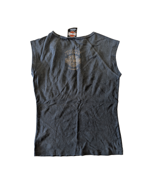 '03 Black Bike Harley Baby Tee - M