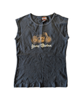 '03 Black Bike Harley Baby Tee - M