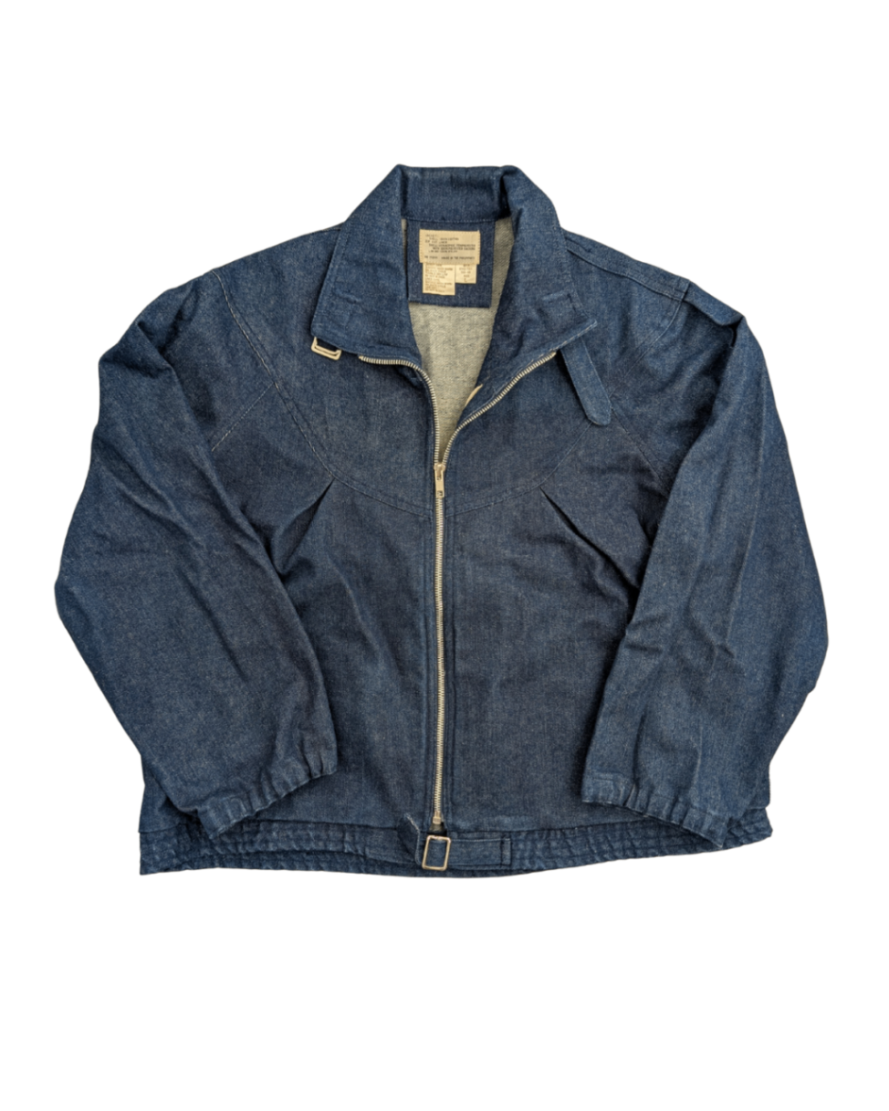 Dark Blue Denim Jacket - L