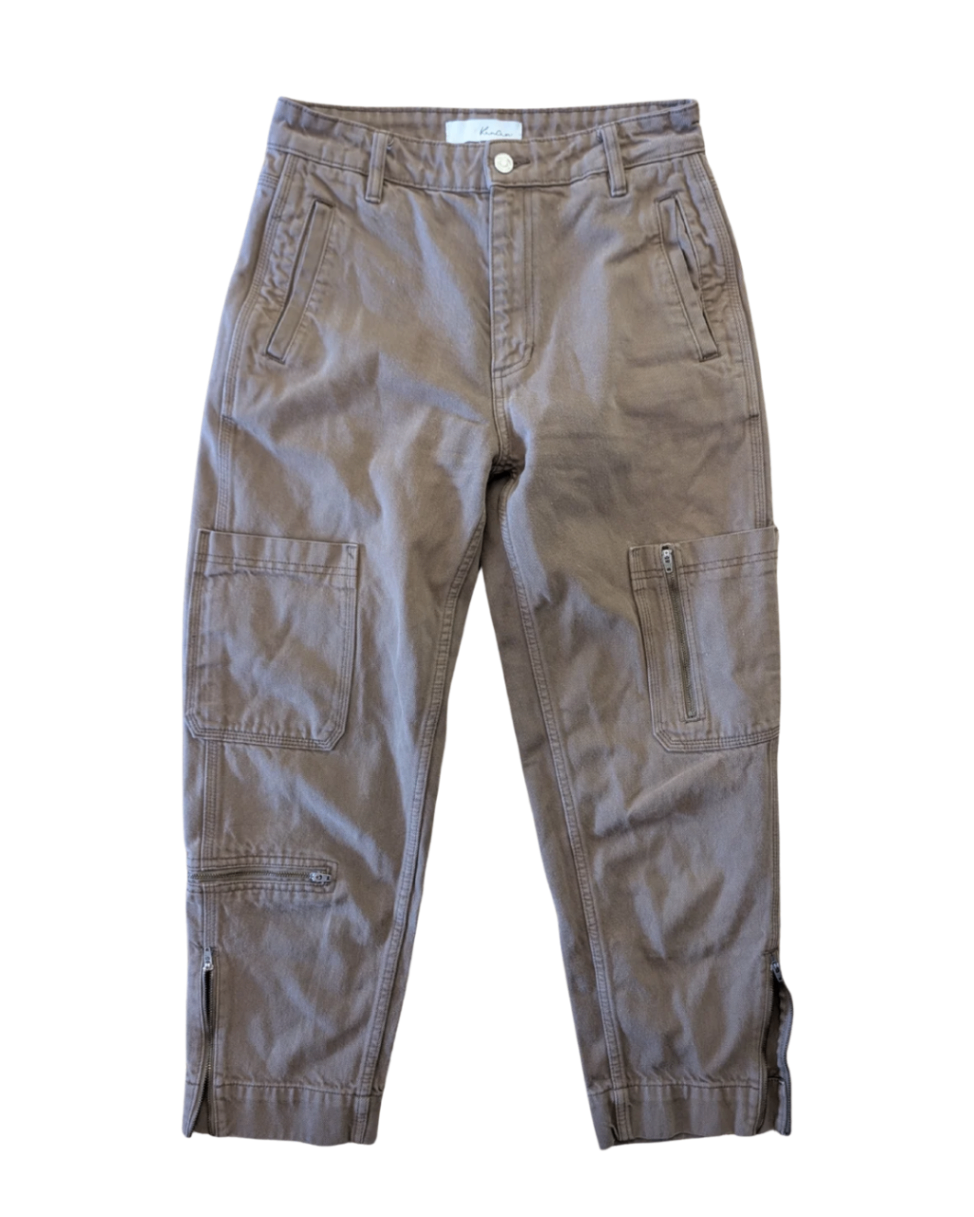 Kancan Brown Cargo Capris - 5/26
