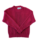 Van Heusen Red Knit Sweater - M