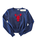 Colbalt Blue Lobster Sweater - M