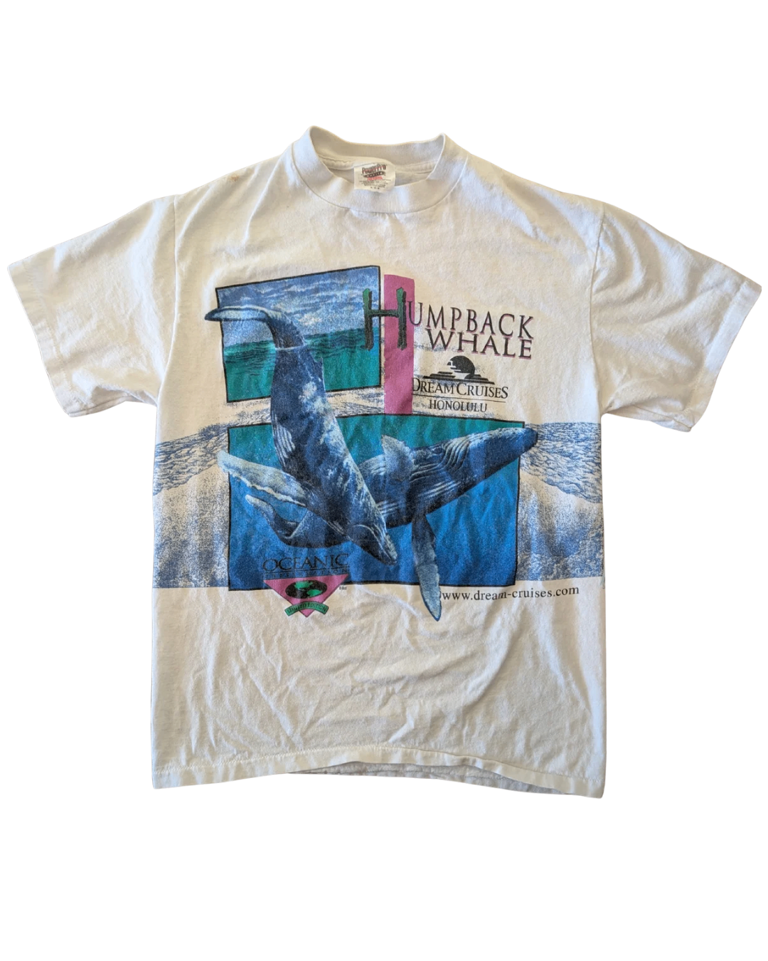 Vintage Humpback Whales Tee (some yellowing) - M