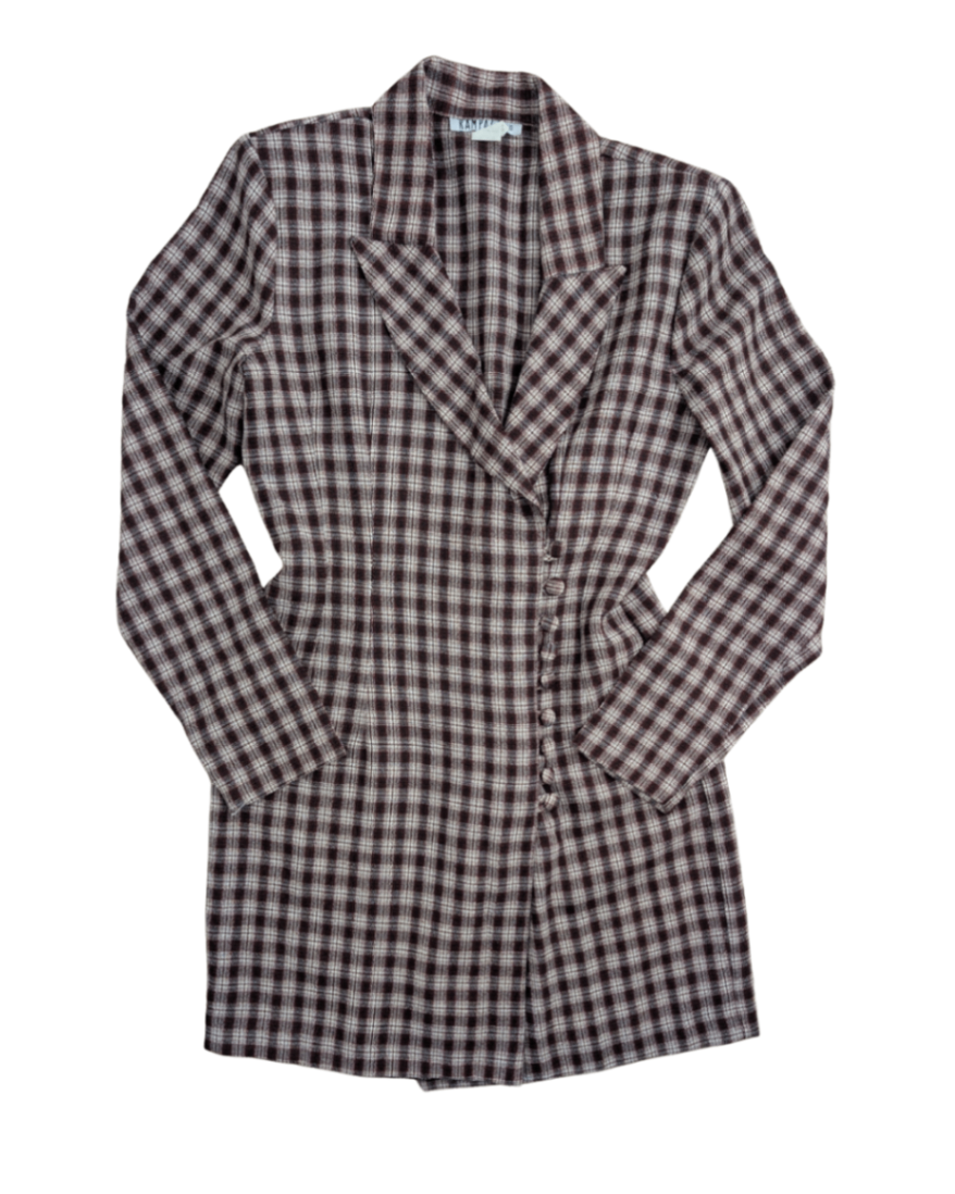 Vintage Rampage Plaid Dress - 5
