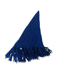 Blue Fringe Shawl