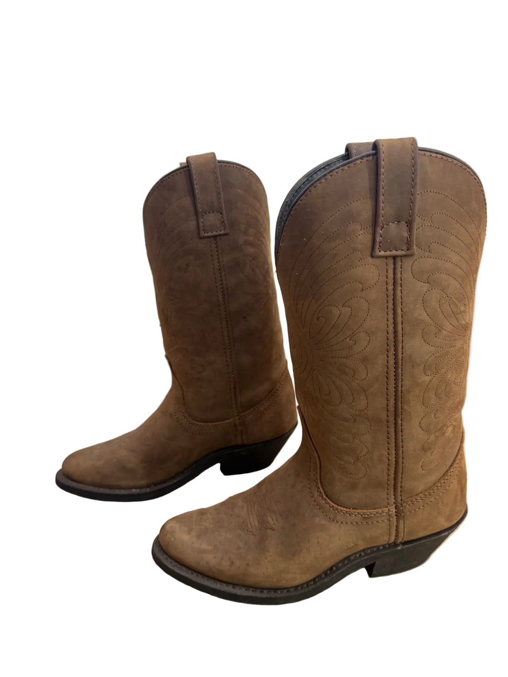 Brown Masterson Leather Boots - 5.5