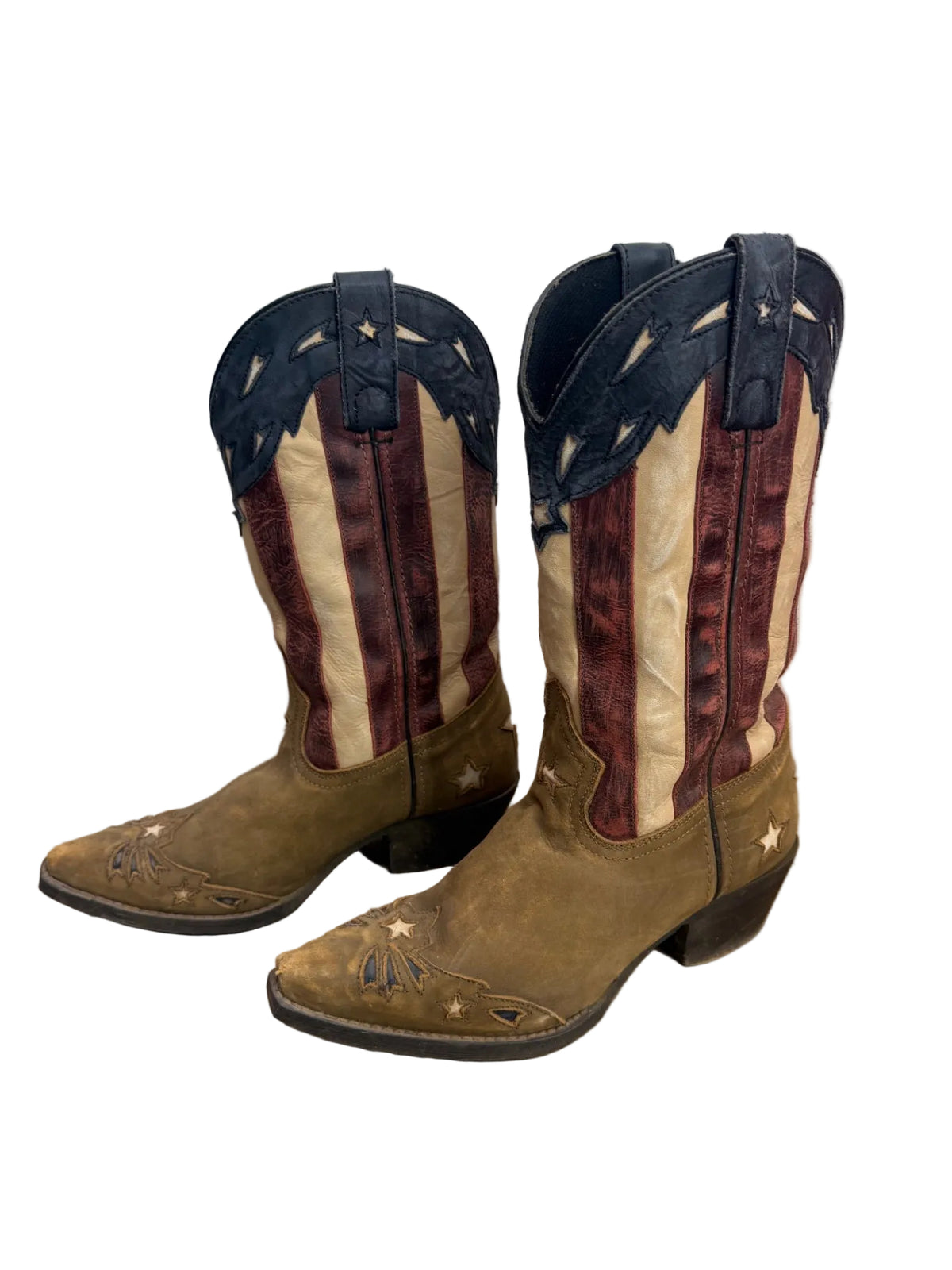 Laredo Stars & Stripes Boots - 7.5
