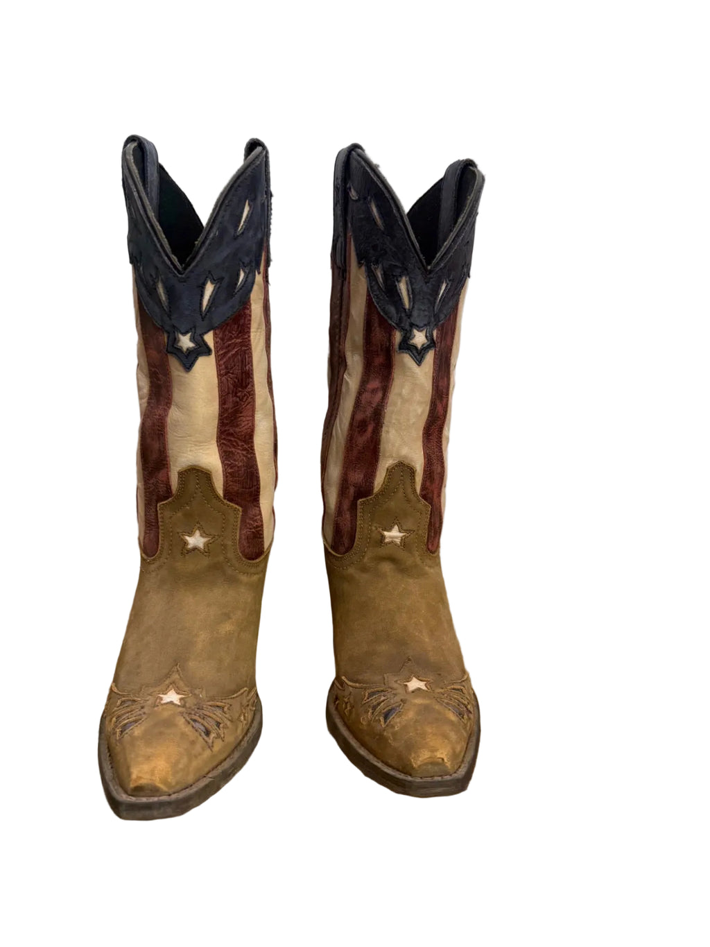 Multicolor Boots 7 1/2 M
