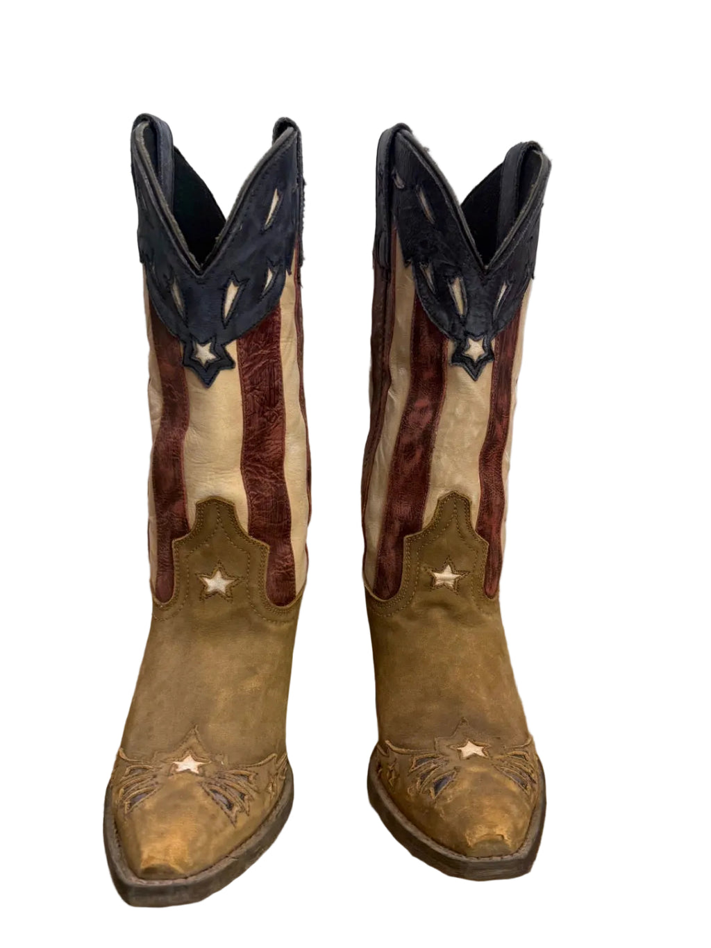 Laredo Stars & Stripes Boots - 7.5