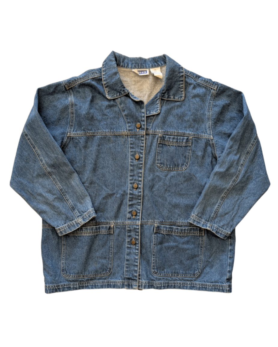 Erika & Co Denim Chore Jacket  - XL (Small Mark)