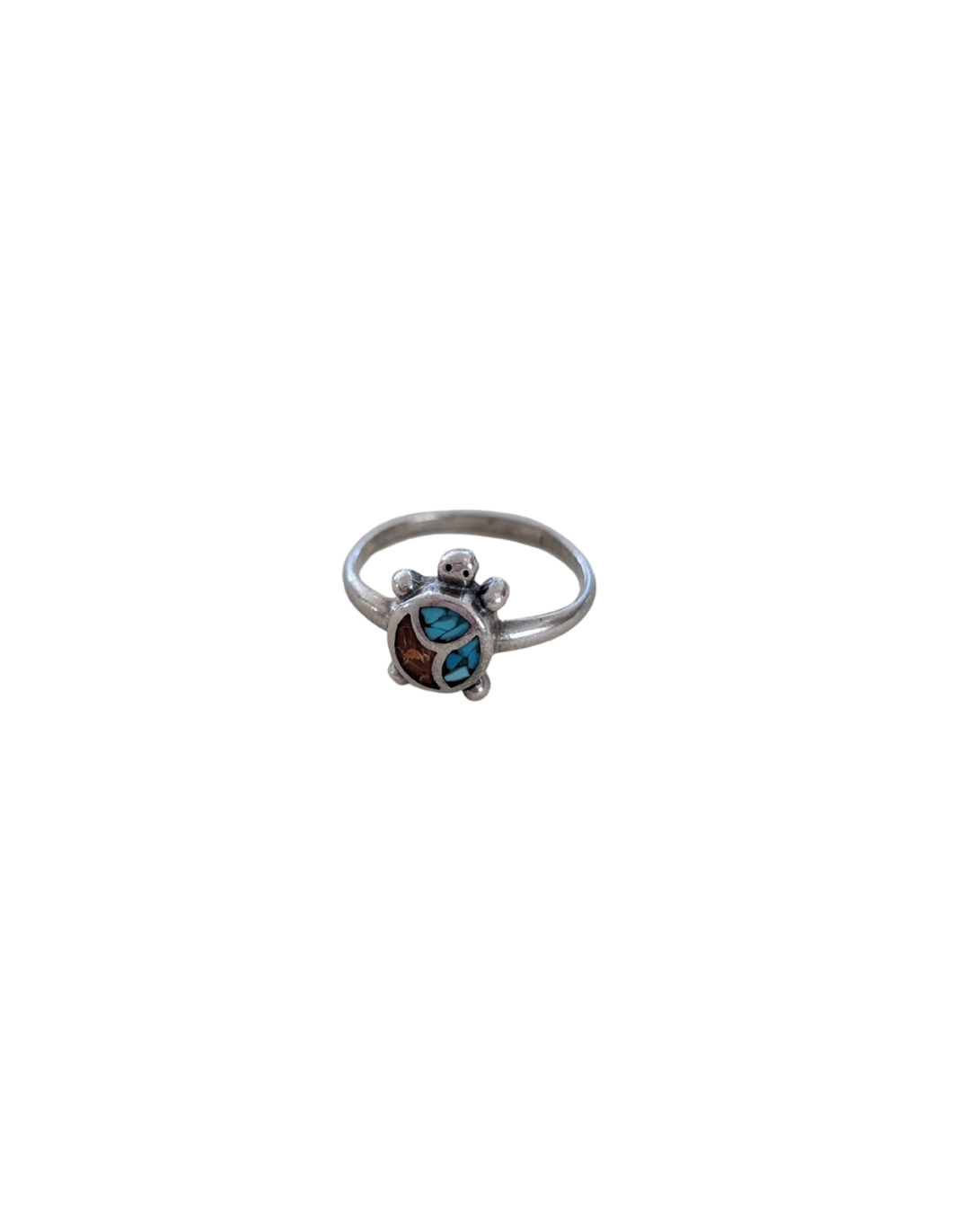 SS Tortoise Ring - Size 4.75