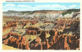 Cedar Brakes National Monument, Utah Postcard