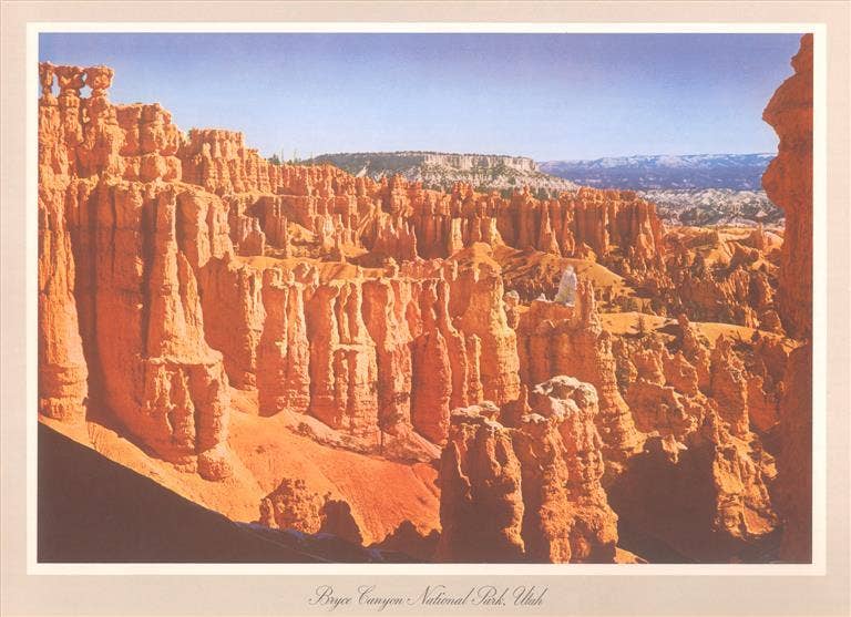 Bryce Canyon National Park, Utah Postcard
