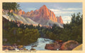 Watchman, Zion National Park, Utah Postcard