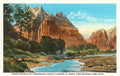 Mt. Majestic, Zion National Park, Utah Postcard