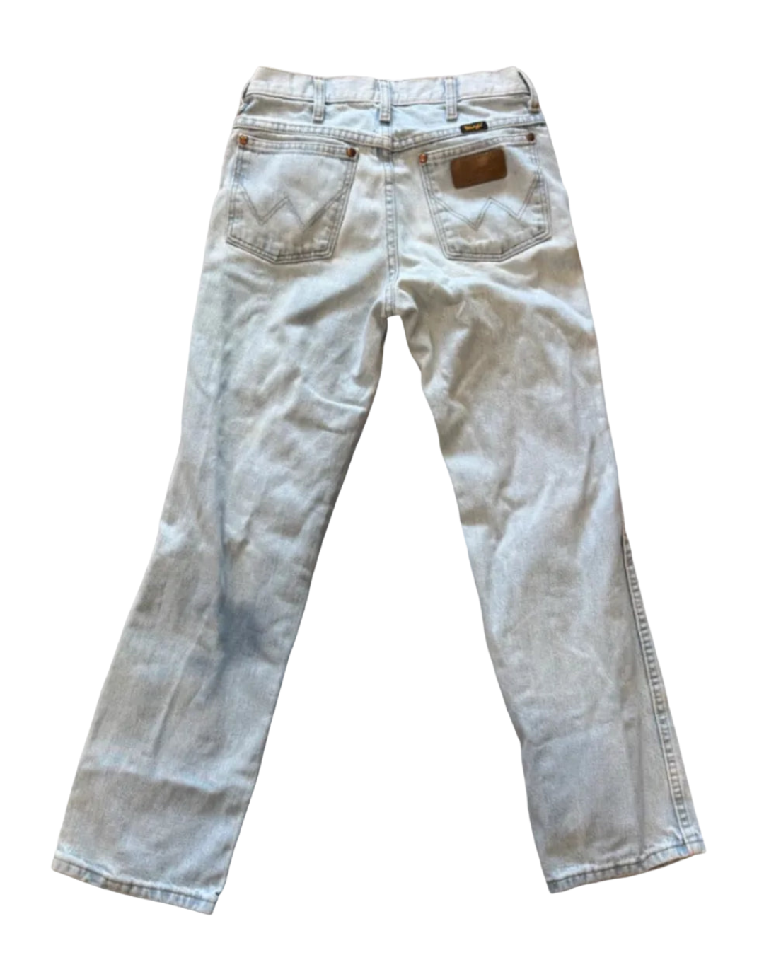 29x30 Wrangler Light Wash Straight Leg Jeans