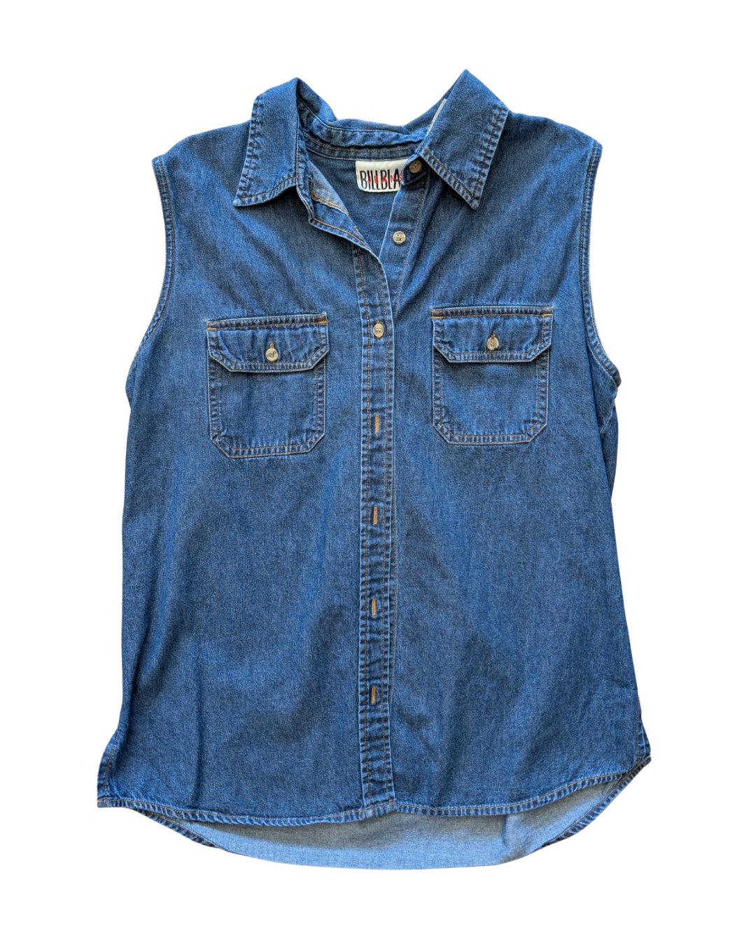 BILLBLASS Top Blue - L