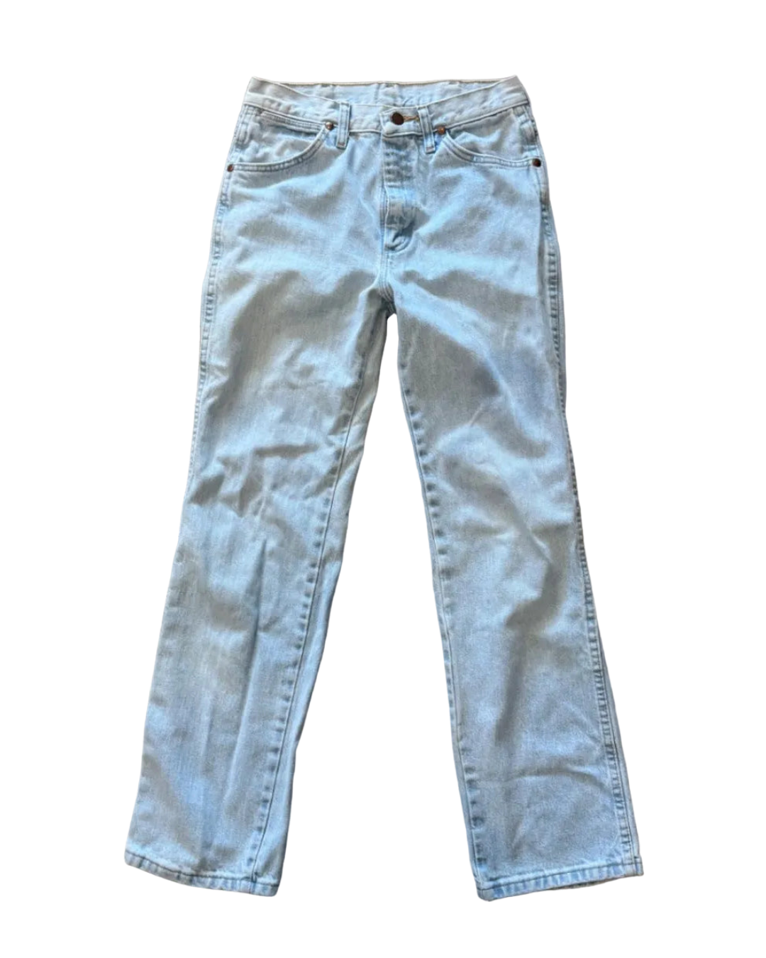 29x30 Wrangler Light Wash Straight Leg Jeans