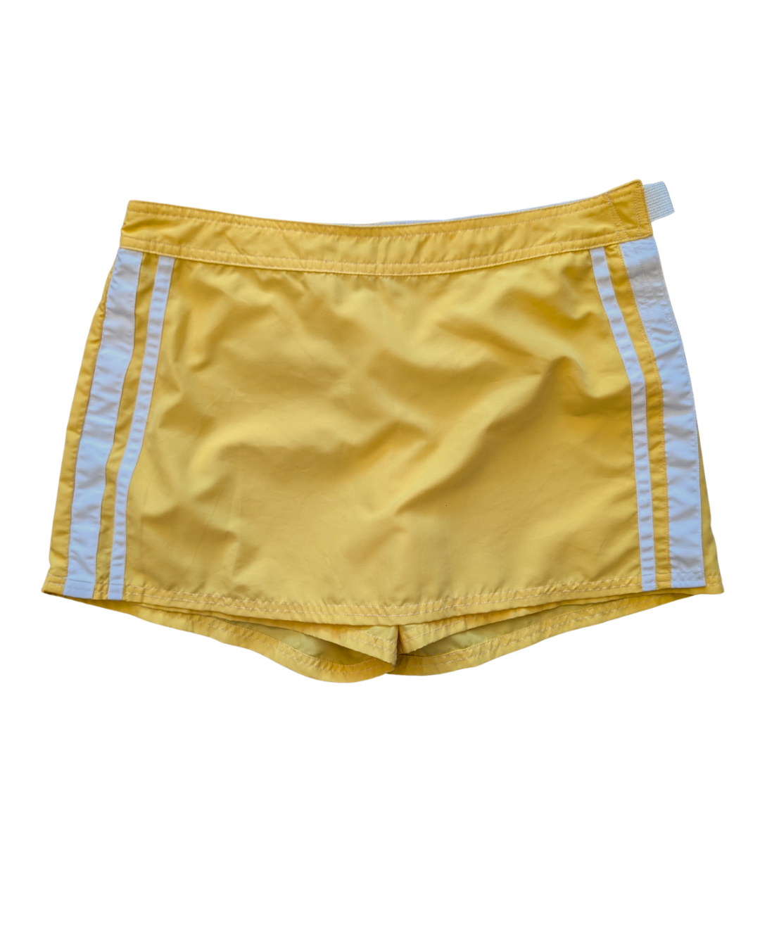 Yellow Swim Skort Y2K