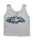 Vintage Hawaii Tank Top White - L